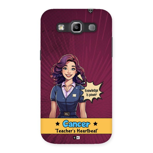 Cancer Heartbeat Back Case for Galaxy Grand Quattro