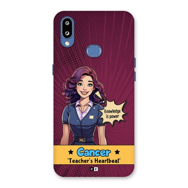 Cancer Heartbeat Back Case for Galaxy M01s