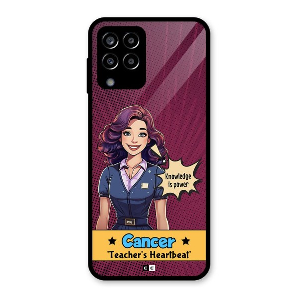 Cancer Heartbeat Back Case for Galaxy M33