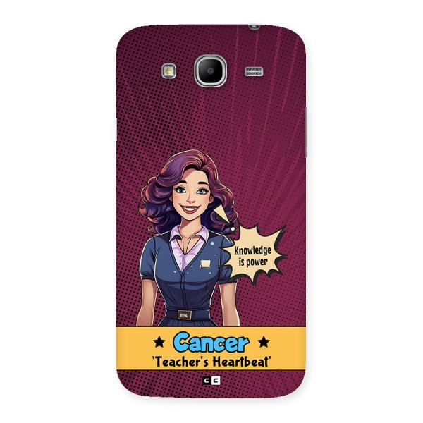 Cancer Heartbeat Back Case for Galaxy Mega 5.8