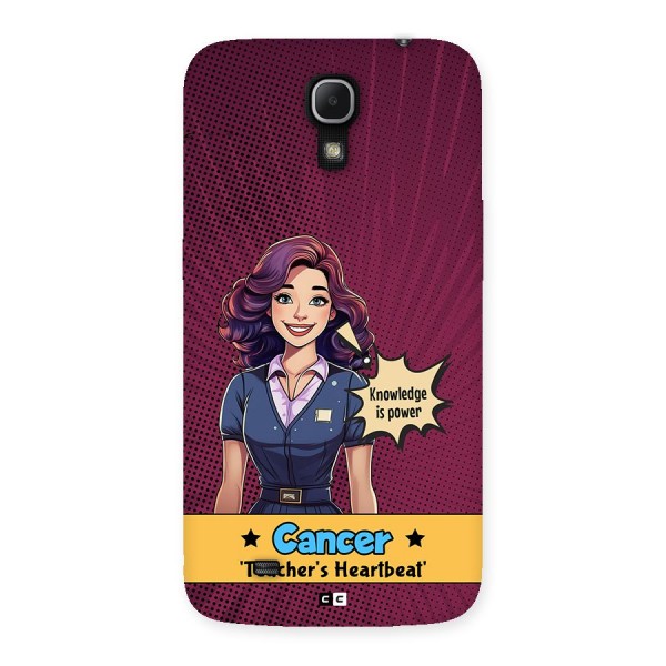 Cancer Heartbeat Back Case for Galaxy Mega 6.3