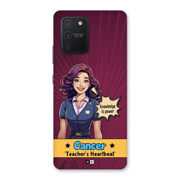 Cancer Heartbeat Back Case for Galaxy S10 Lite