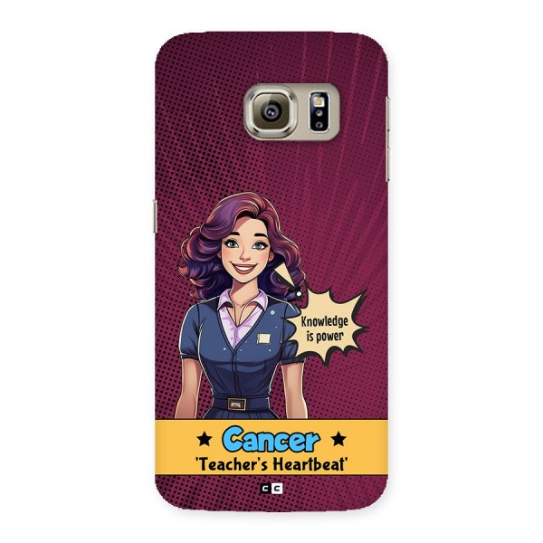 Cancer Heartbeat Back Case for Galaxy S6 Edge Plus