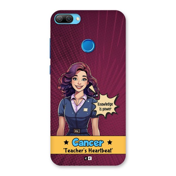 Cancer Heartbeat Back Case for Honor 9N