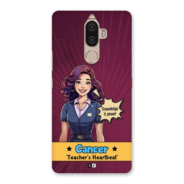 Cancer Heartbeat Back Case for Lenovo K8 Note