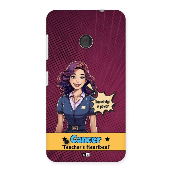 Cancer Heartbeat Back Case for Lumia 530