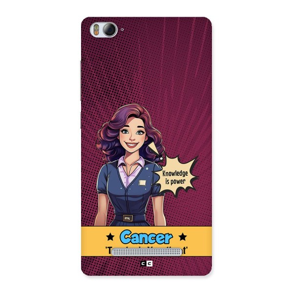 Cancer Heartbeat Back Case for Mi4i