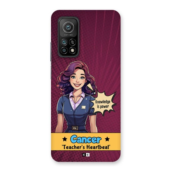 Cancer Heartbeat Back Case for Mi 10T Pro 5G