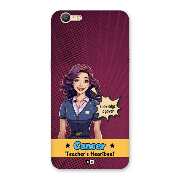 Cancer Heartbeat Back Case for Oppo A39