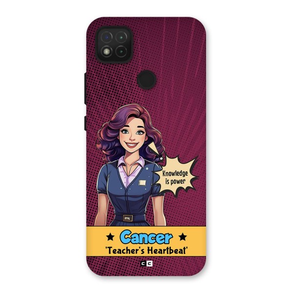 Cancer Heartbeat Back Case for Redmi 9C