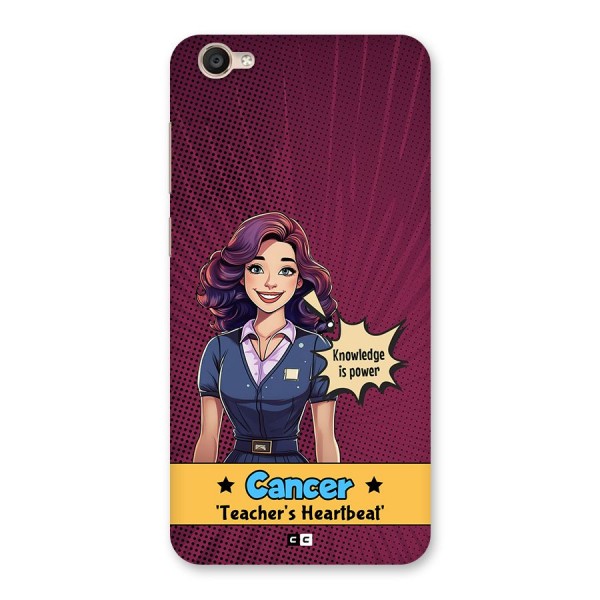 Cancer Heartbeat Back Case for Vivo Y55s