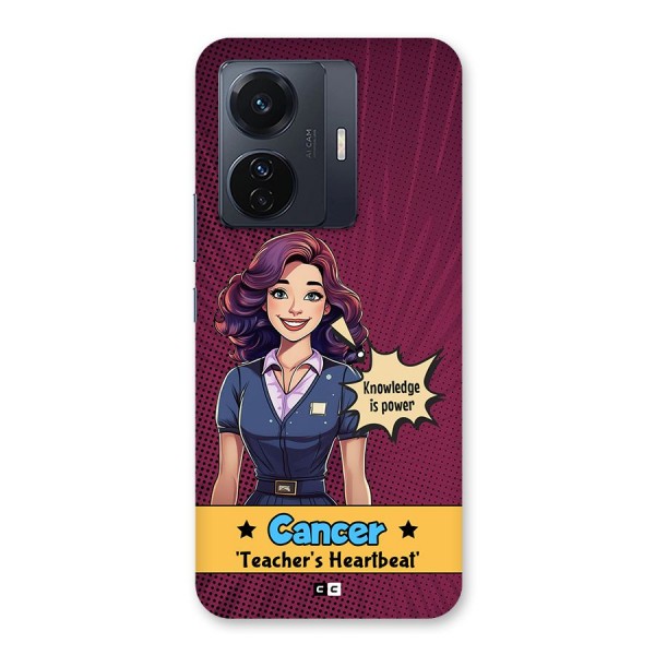 Cancer Heartbeat Back Case for Vivo iQOO Z6 Pro