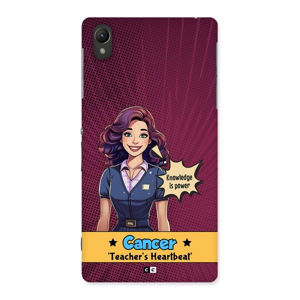 Cancer Heartbeat Back Case for Xperia Z2