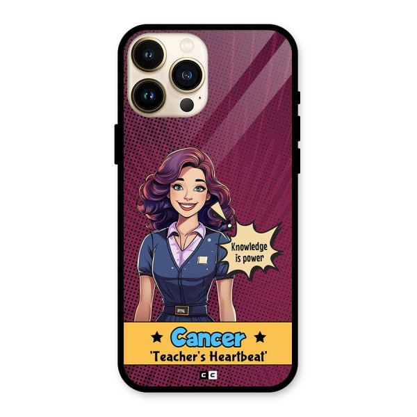 Cancer Heartbeat Back Case for iPhone 13 Pro Max