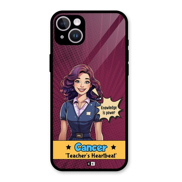 Cancer Heartbeat Back Case for iPhone 14 Plus