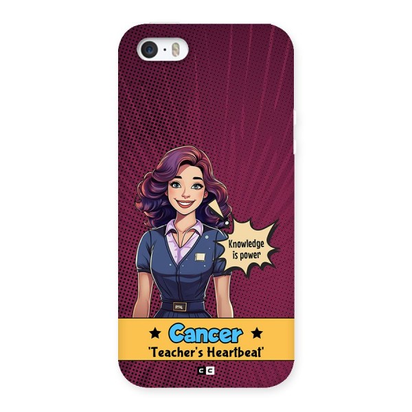 Cancer Heartbeat Back Case for iPhone 5 5s