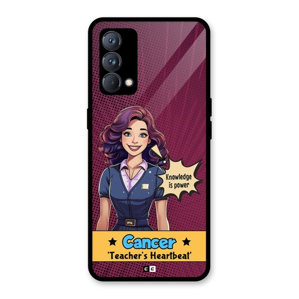 Cancer Heartbeat Glass Back Case for Realme GT Master Edition