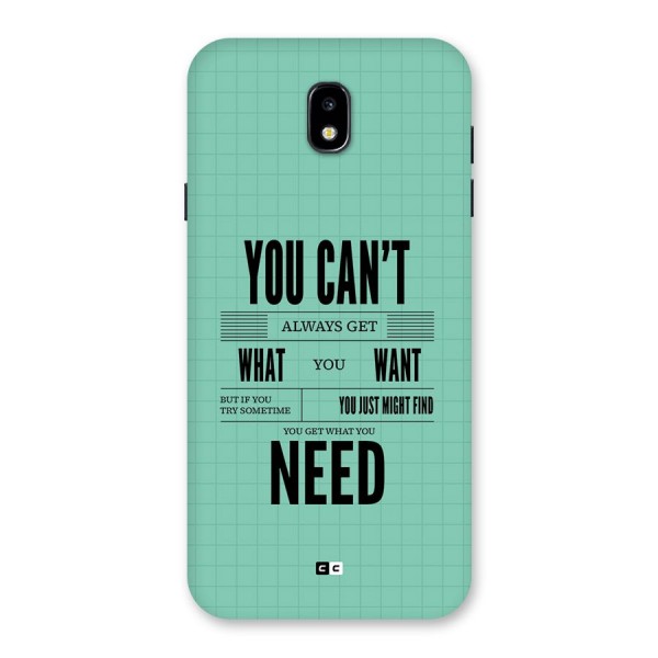 Cant Always Get Back Case for Galaxy J7 Pro