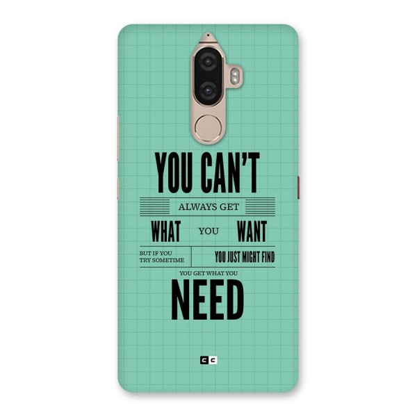 Cant Always Get Back Case for Lenovo K8 Note