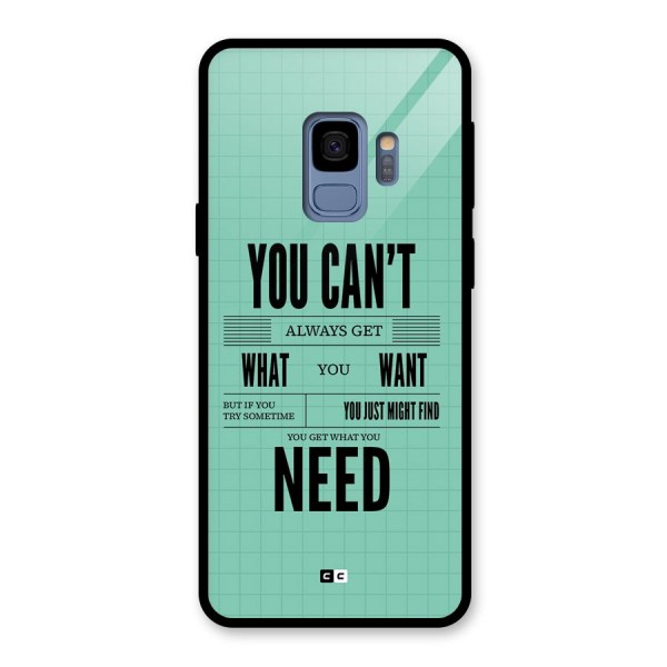 Cant Always Get Glass Back Case for Galaxy S9