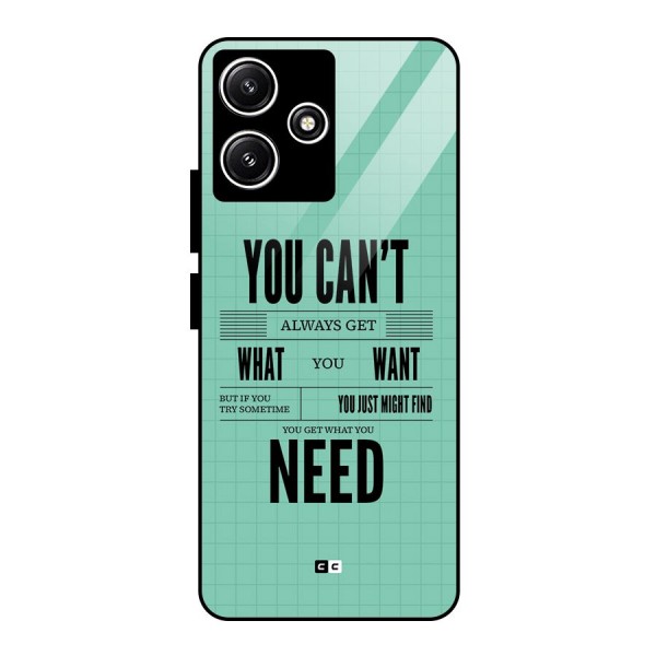 Cant Always Get Glass Back Case for Poco M6 Pro