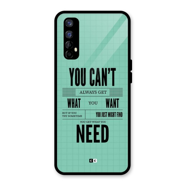 Cant Always Get Glass Back Case for Realme 7