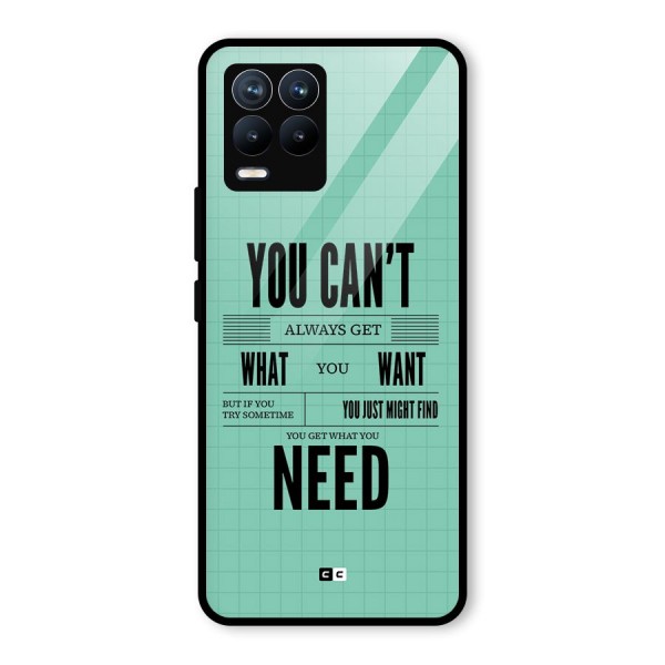 Cant Always Get Glass Back Case for Realme 8