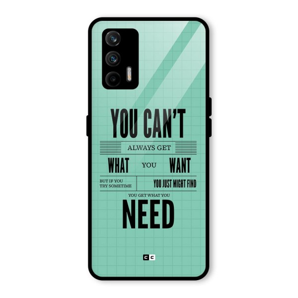 Cant Always Get Glass Back Case for Realme GT 5G