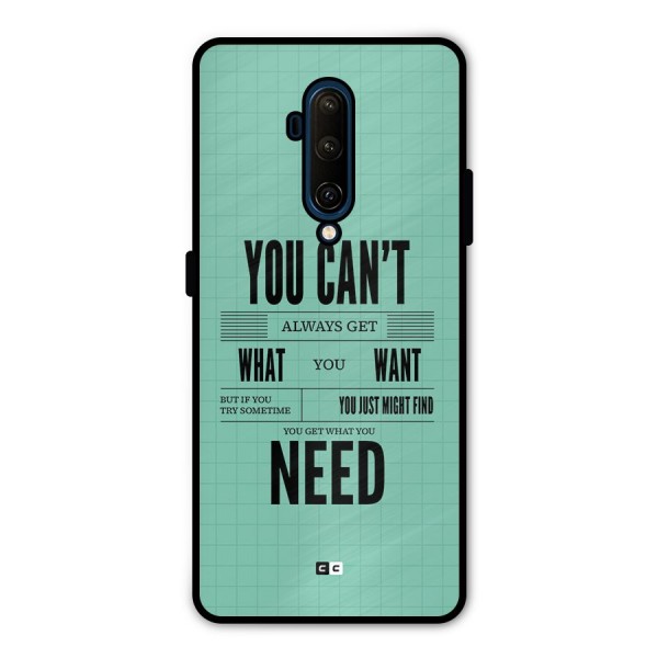 Cant Always Get Metal Back Case for OnePlus 7T Pro