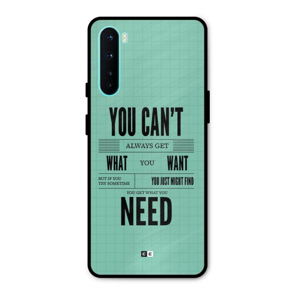 Cant Always Get Metal Back Case for OnePlus Nord