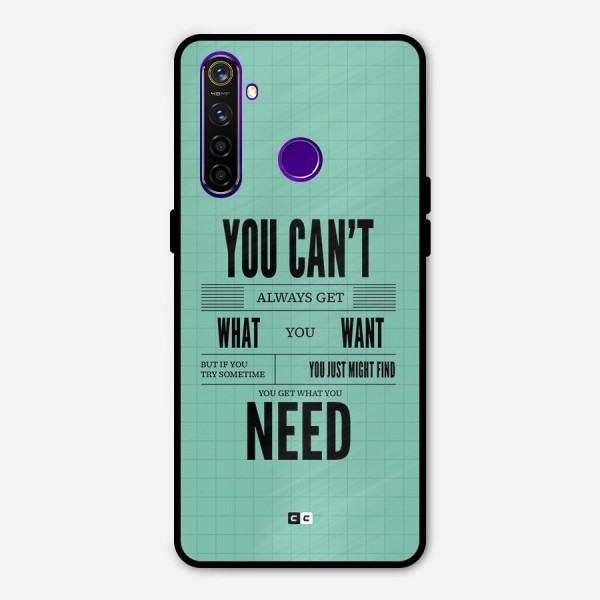 Cant Always Get Metal Back Case for Realme 5 Pro