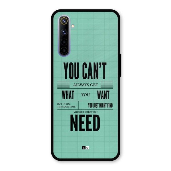 Cant Always Get Metal Back Case for Realme 6