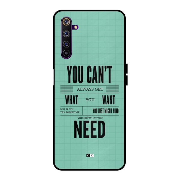 Cant Always Get Metal Back Case for Realme 6 Pro