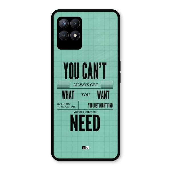 Cant Always Get Metal Back Case for Realme 8i