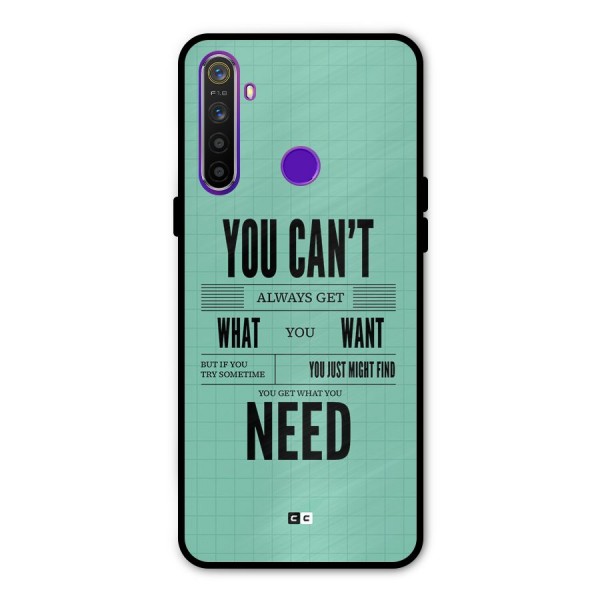 Cant Always Get Metal Back Case for Realme Narzo 10