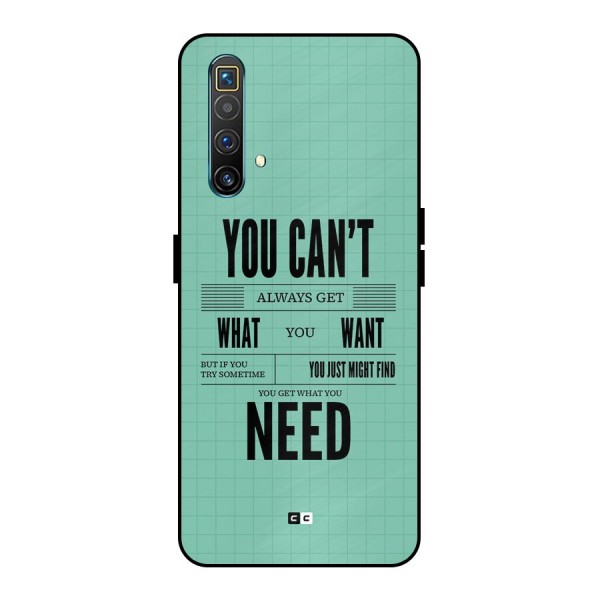 Cant Always Get Metal Back Case for Realme X3 SuperZoom