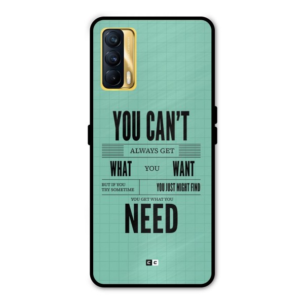 Cant Always Get Metal Back Case for Realme X7