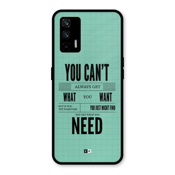 Cant Always Get Metal Back Case for Realme X7 Max