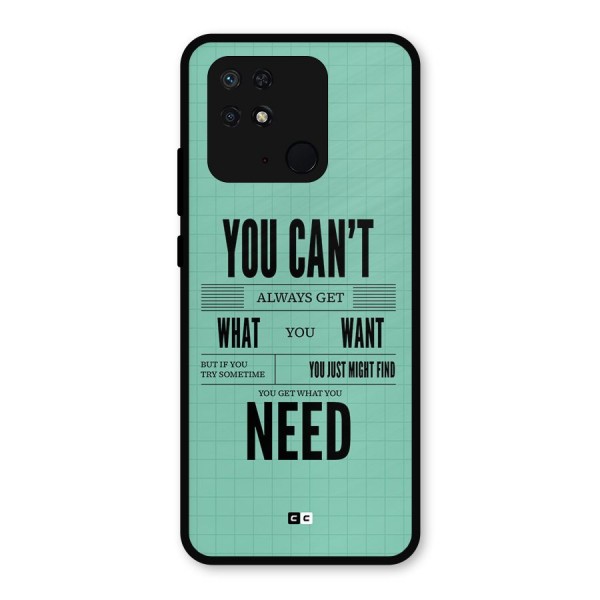 Cant Always Get Metal Back Case for Redmi 10