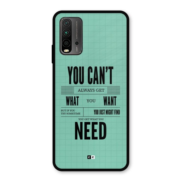 Cant Always Get Metal Back Case for Redmi 9 Power