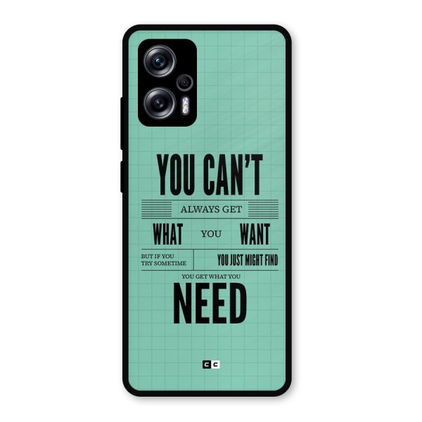 Cant Always Get Metal Back Case for Redmi K50i