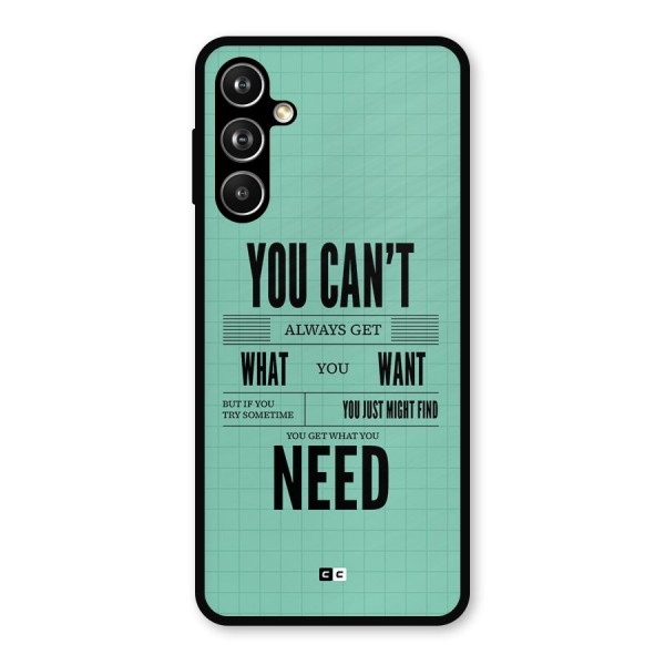 Cant Always Get Metal Back Case for Samsung Galaxy M54