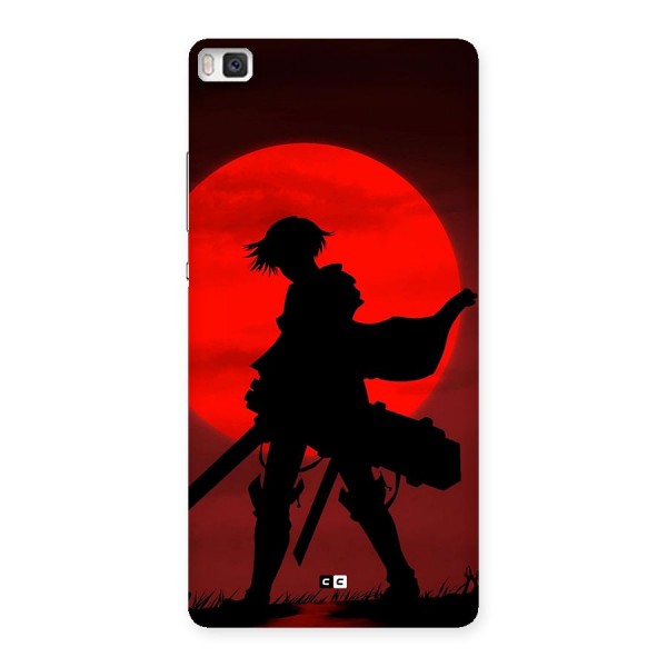 Captain Levi Acramen Back Case for Huawei P8