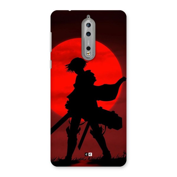 Captain Levi Acramen Back Case for Nokia 8