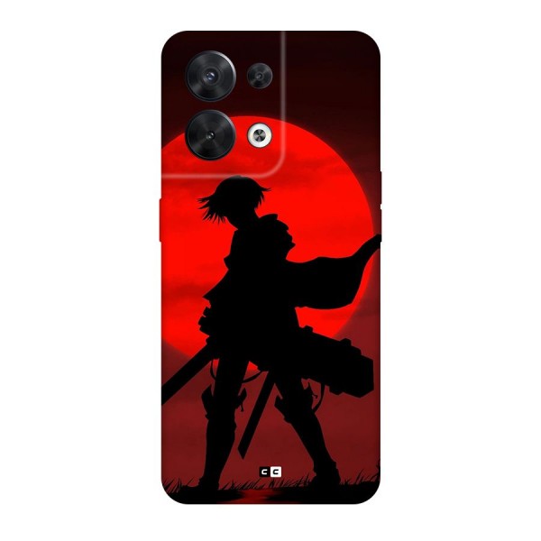 Captain Levi Acramen Back Case for Oppo Reno8 5G