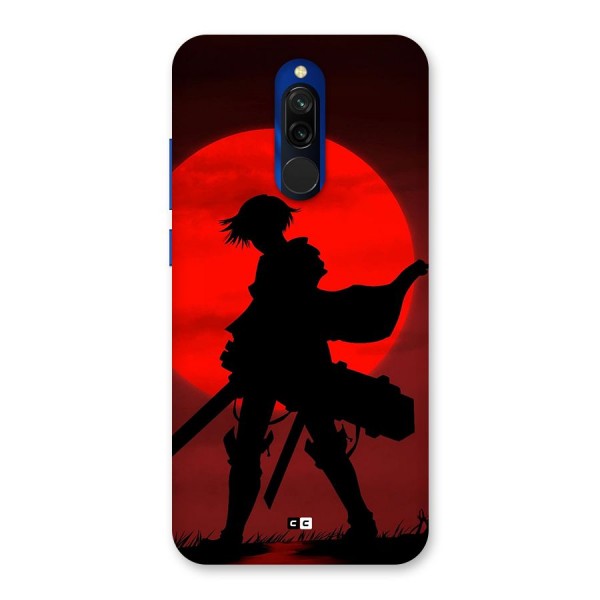 Captain Levi Acramen Back Case for Redmi 8