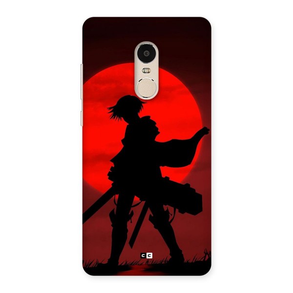 Captain Levi Acramen Back Case for Redmi Note 4