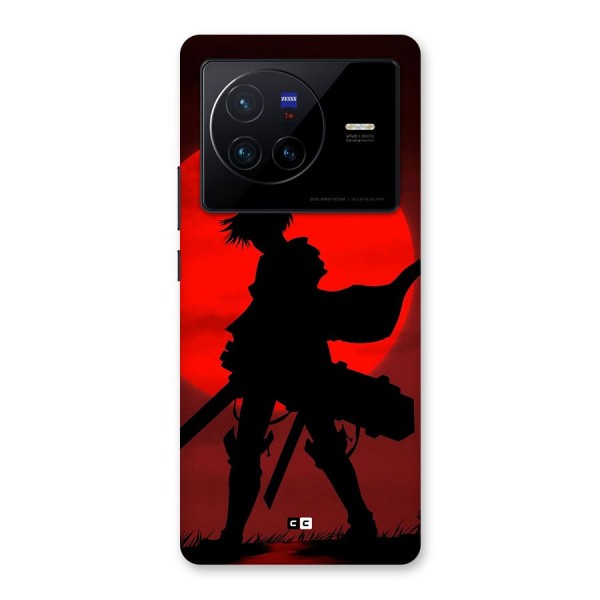 Captain Levi Acramen Back Case for Vivo X80