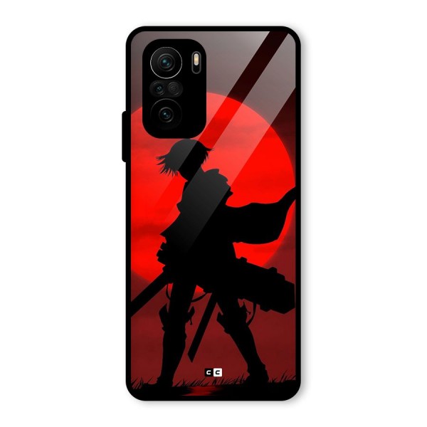 Captain Levi Acramen Glass Back Case for Mi 11x