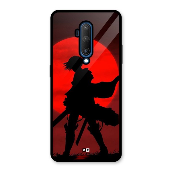 Captain Levi Acramen Glass Back Case for OnePlus 7T Pro